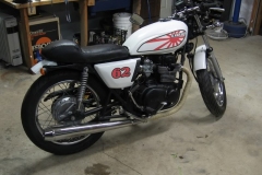 KZ400 cafe racer