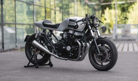 Un café racer allemand : KASPEED CB750 RC42 CAFE RACER