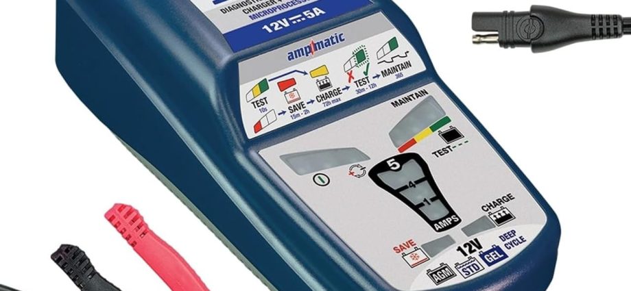 Optimate 6 Ampmatic 12v Auto Moto Smart Automatique Chargeur Optimiseur